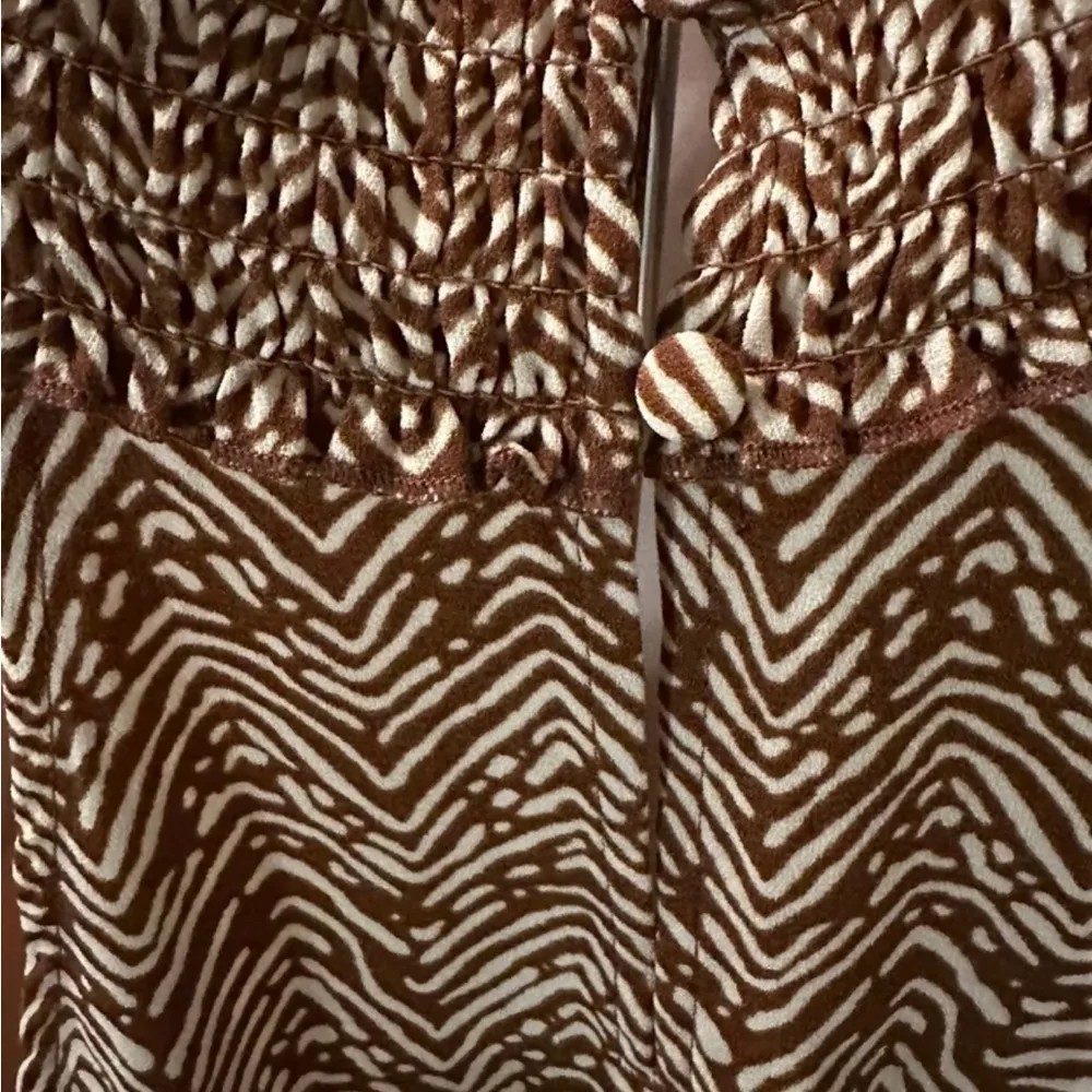 Beautiful Maurice’s Brown Dress with Asymmetrical Ruffled Bottom NWT S - Image 5