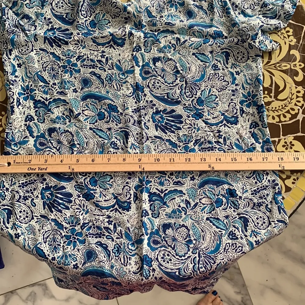 AMOUR VERT Silky Tunic Dress Sz:S - Image 5