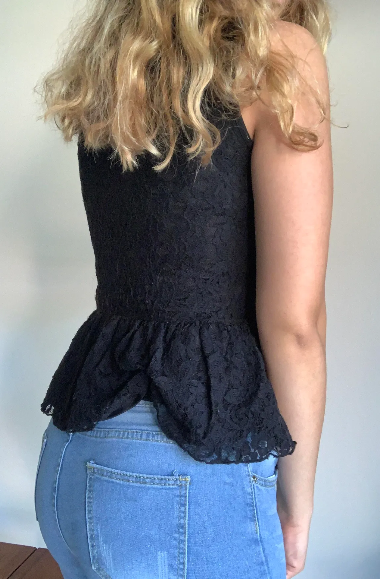 Garage Peplum Tank Top - Image 3