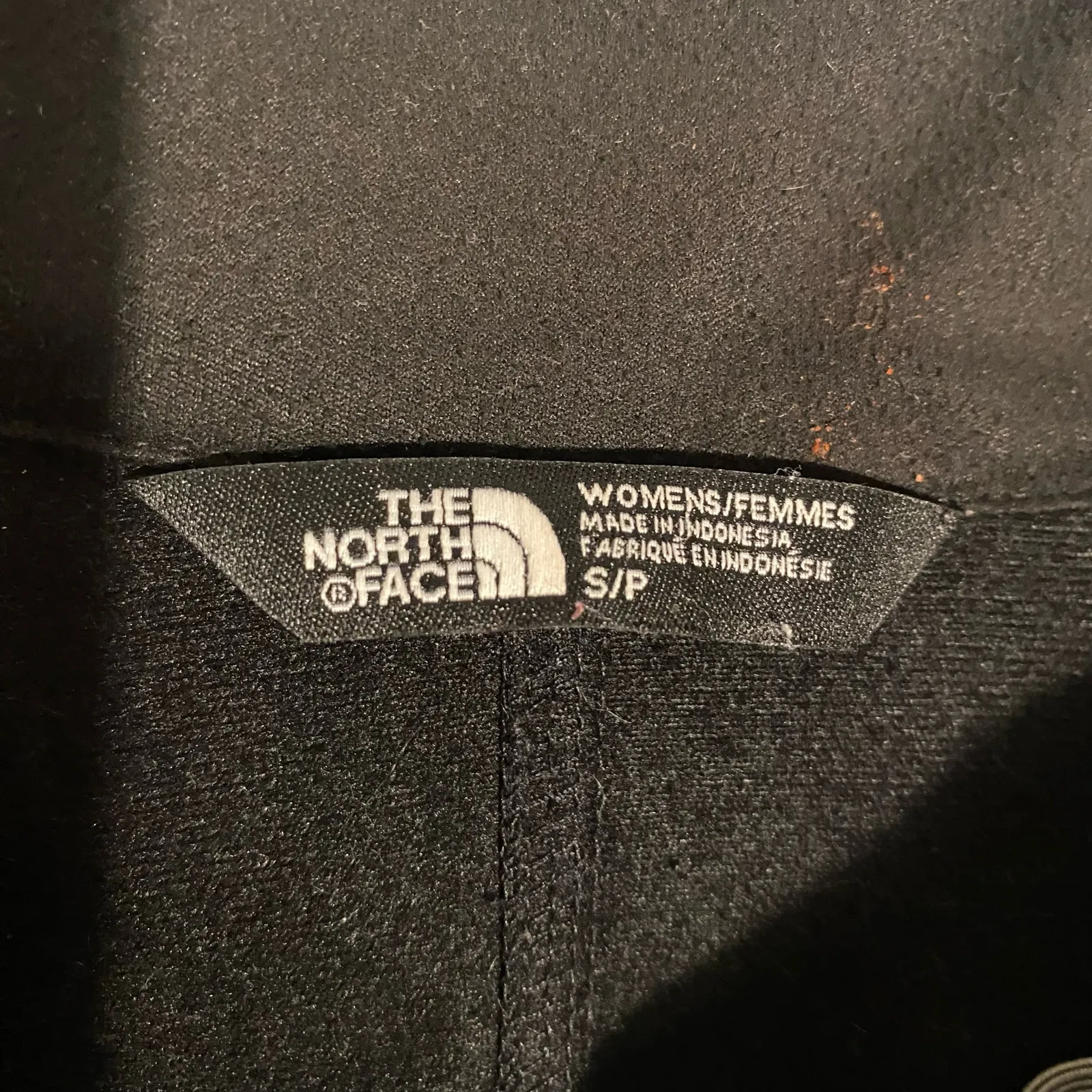 The North Face Black Polartec Zip-Up Jacket Polarfleece Women's size Small - Image 2