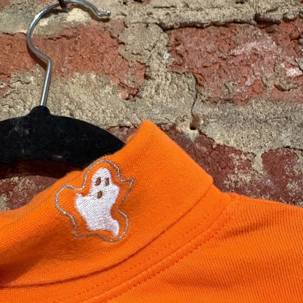 👻 spooky turtleneck 👻 Orange Size L - Image 2