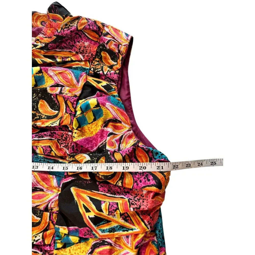 Erin Women's Multicolor Vest Size XL - Image 5