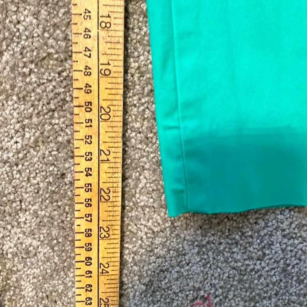 Talbots| Green signature cropped trousers - Image 10