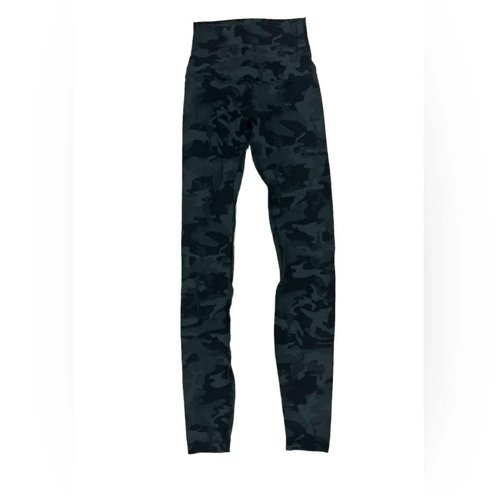 Lululemon  Align Pant *Full Length 28” Incognito Camo Multi Gator Green Legging - Image 2