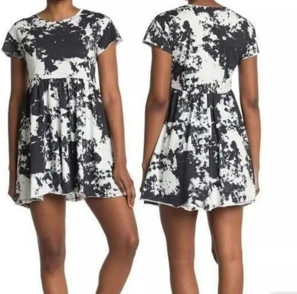 NWT Abound by Nordstrom Black & White Short Sleeve Casual Shirt Dress - S - Image 8