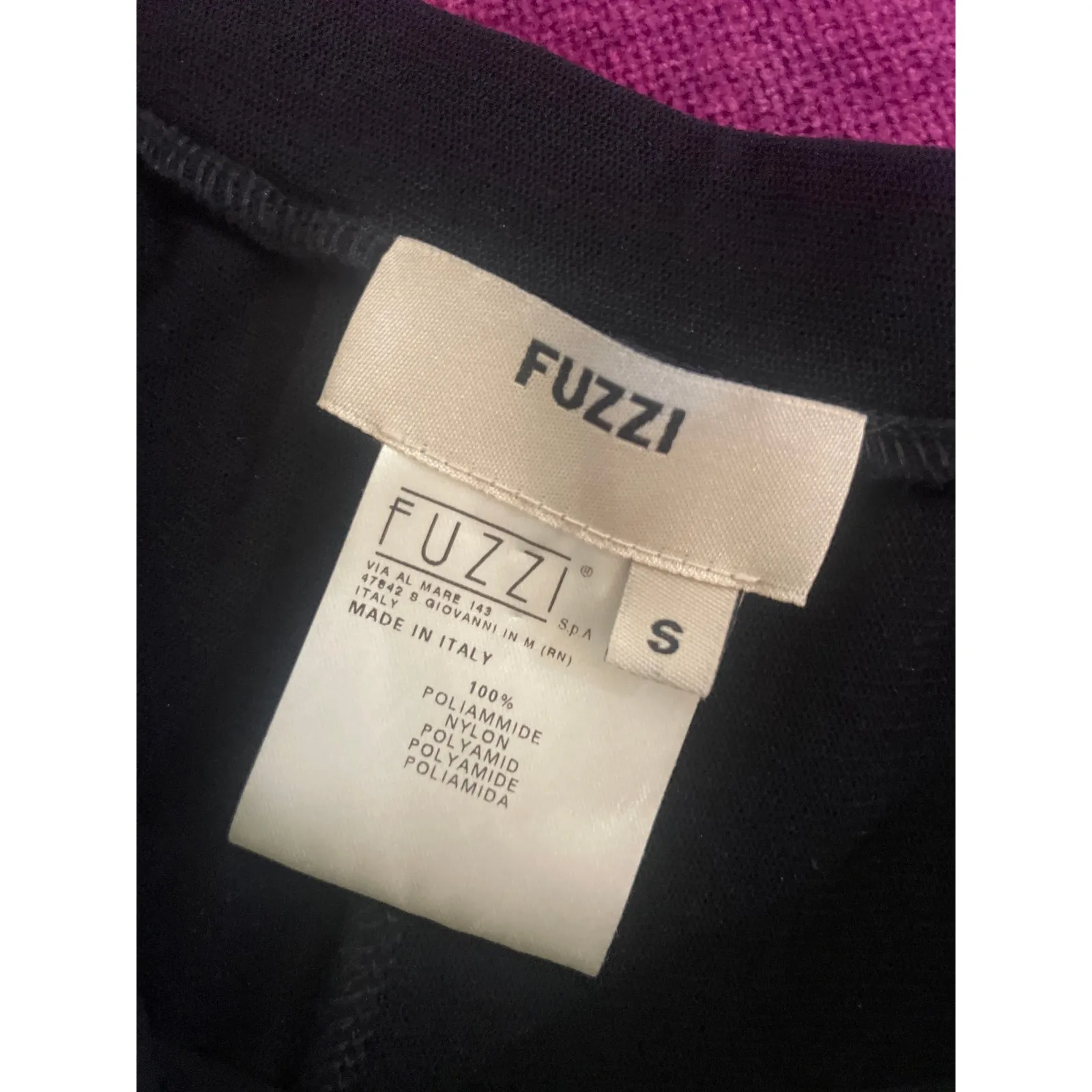 Jean Paul Gaultier FUZZI Black Mesh Pull On Wide Leg Pants STRETCH COMFY Small S - Image 3