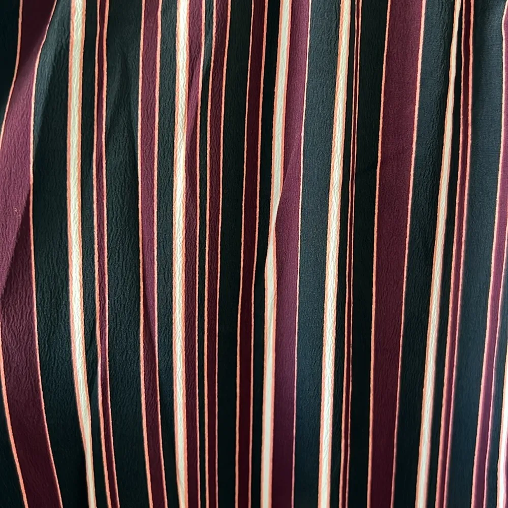 NWT Band of Gypsies Striped Ruffle Hem Dress - Image 6