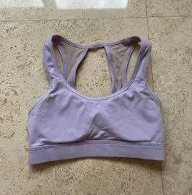 Til You Collapse Lilac Sports Bra Purple Size XXS - Image 2