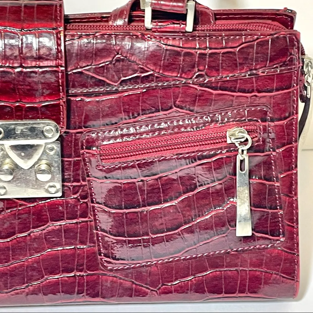 Y2K 2000’s Red Satchel Purse - Image 5