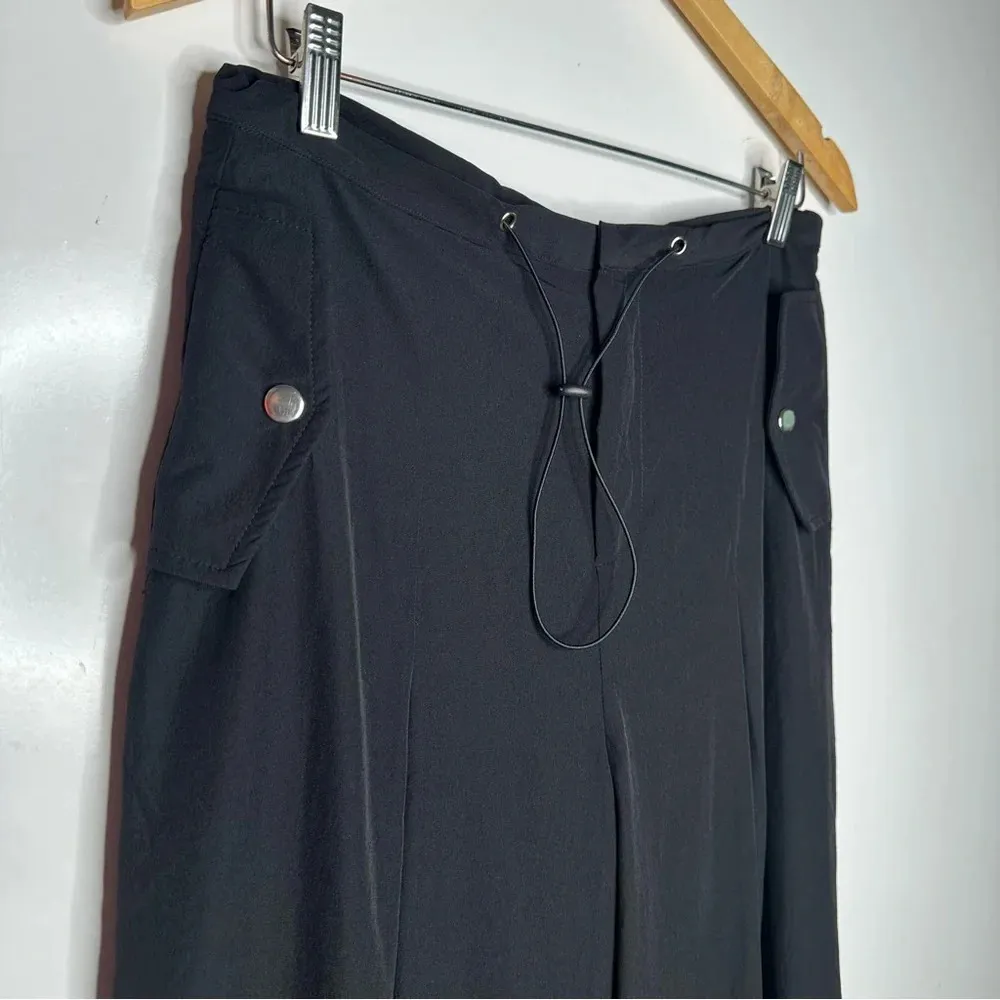 CRESCENT NWT Black Selma Wide Leg Pants Size Medium - Image 5