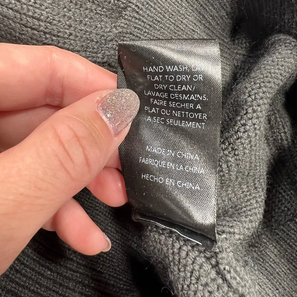 Sweater Dress XS Gray - Image 10