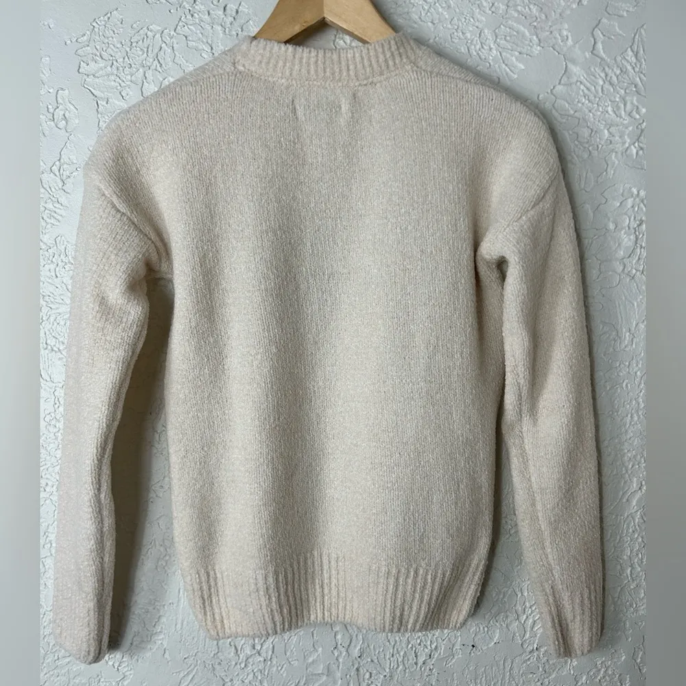 Rae Dunn | “LOVE” Graphic Crew Neck Long Sleeve Sweater - Image 3