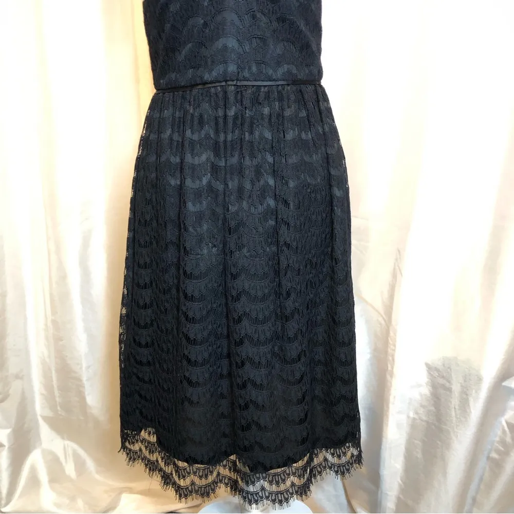 Trina Turk Cocktail Dress Little Black Dress Size 4 - Image 3