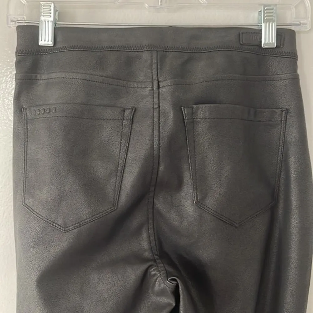 BLANK-NYC Women’s Faux Leather Pull-On Black Leggings Sexy Date Night Holiday - Image 11