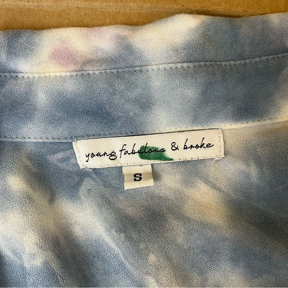 Young Fabulous & Broke Tie Dye Long Sleeve Top - Image 6