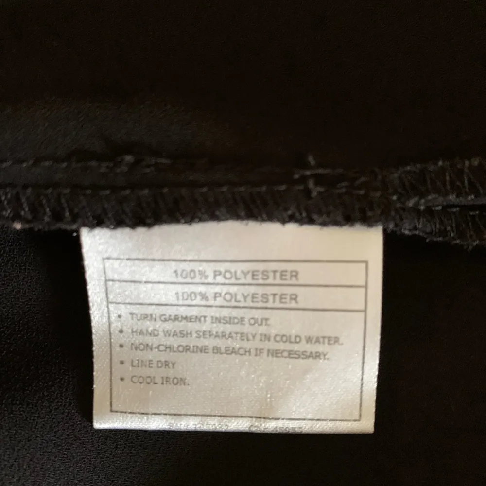 Ariat Sheer Halter Tunic Top Size Small Black - Image 3