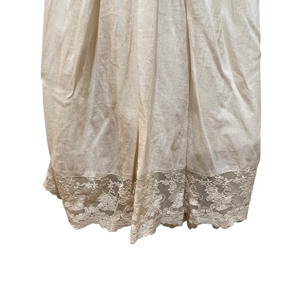 Tularosa Holden Halter Mini Dress Sleeveless Lace Trim Cream Size Small - Image 4