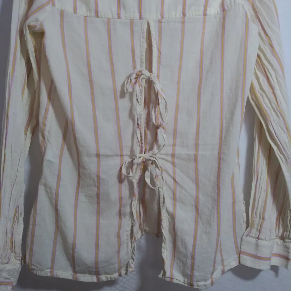 BDG Maddison Breezy Tie-Back Shirt Relaxed Button Down Size L - Image 13