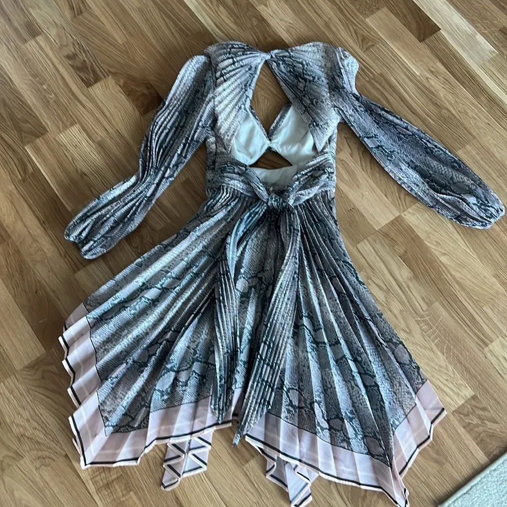 Like new Zimmermann corsage python open back dress - Image 11