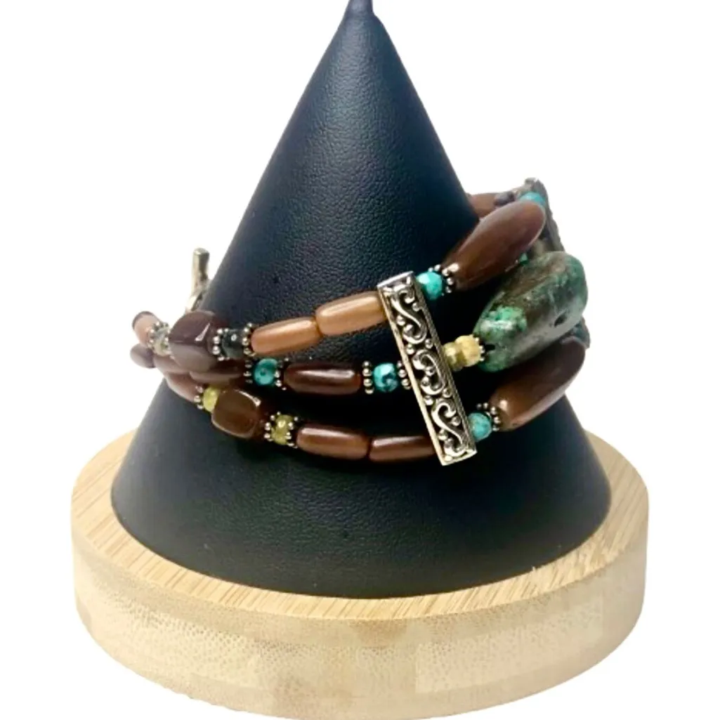 BARSE Turquoise Stone on Multi - Image 4