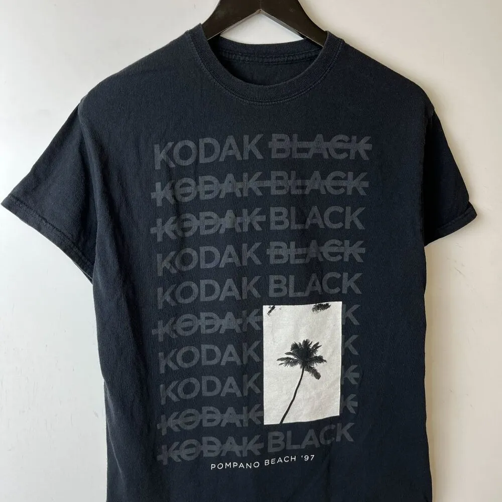 2017 Kodak Black Rap Tee T Shirt Black Small S Rapper Singer Graphic Cotton Logo - Image 4