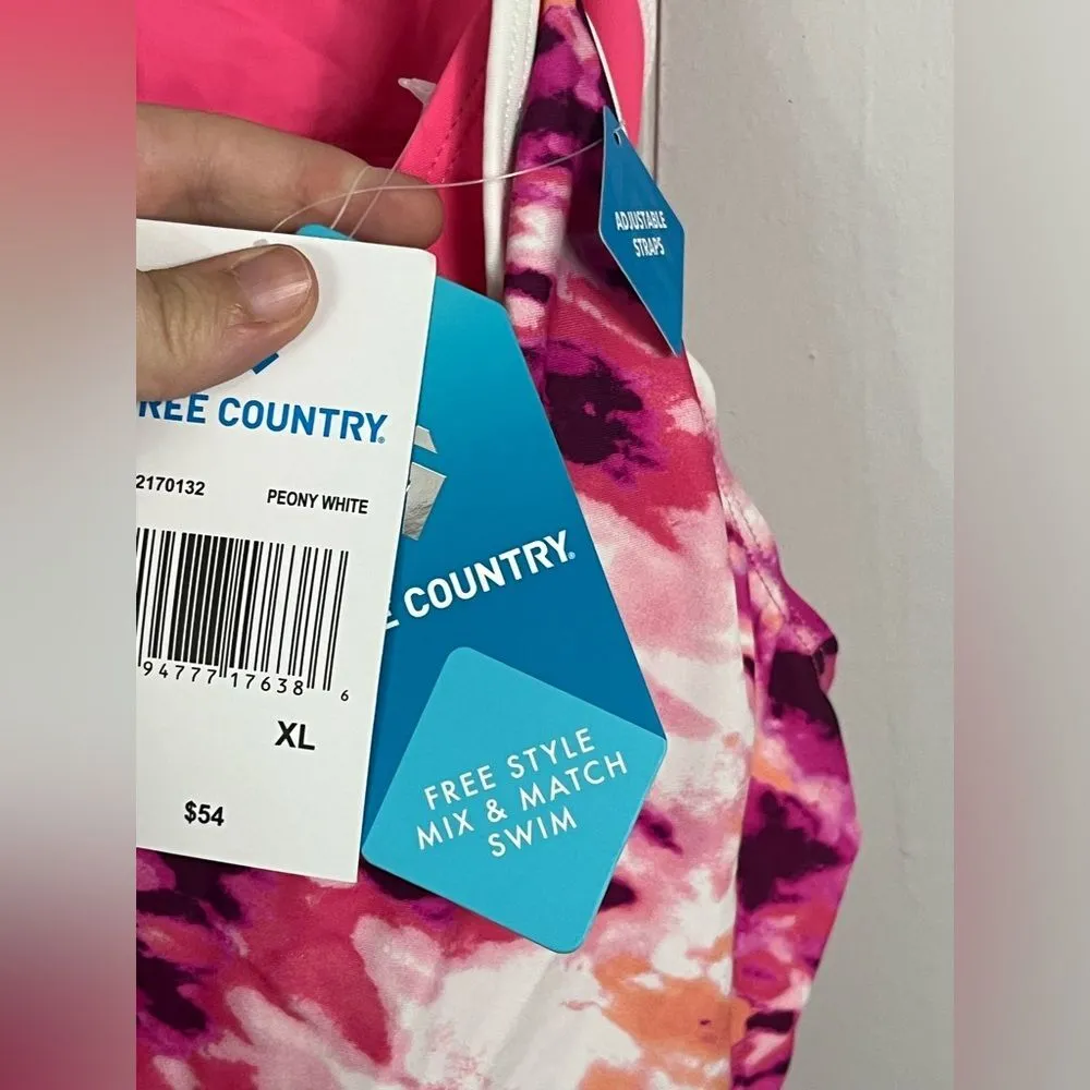 NWT Free Country Tankini Size XL/16 - Image 2