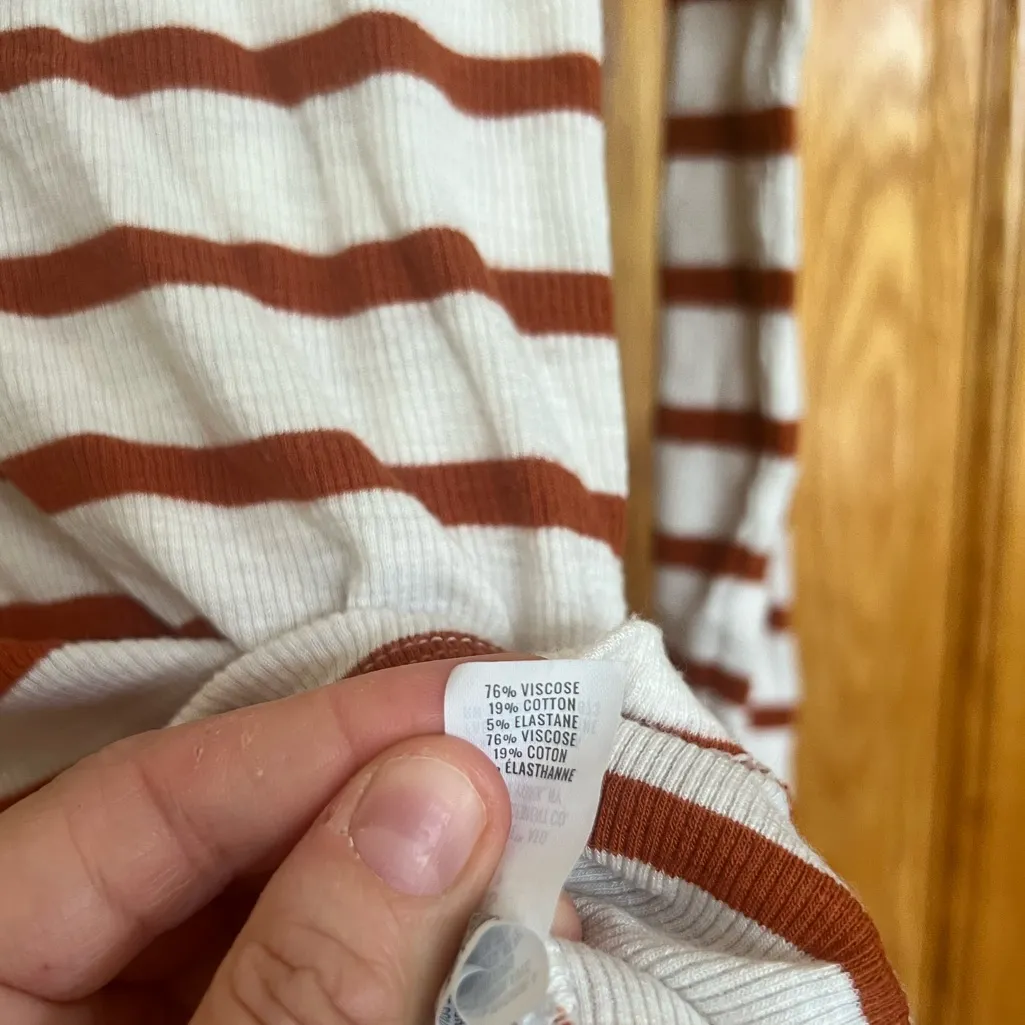 Aerie - Real Soft Striped Long Sleeve Shirt - Image 3