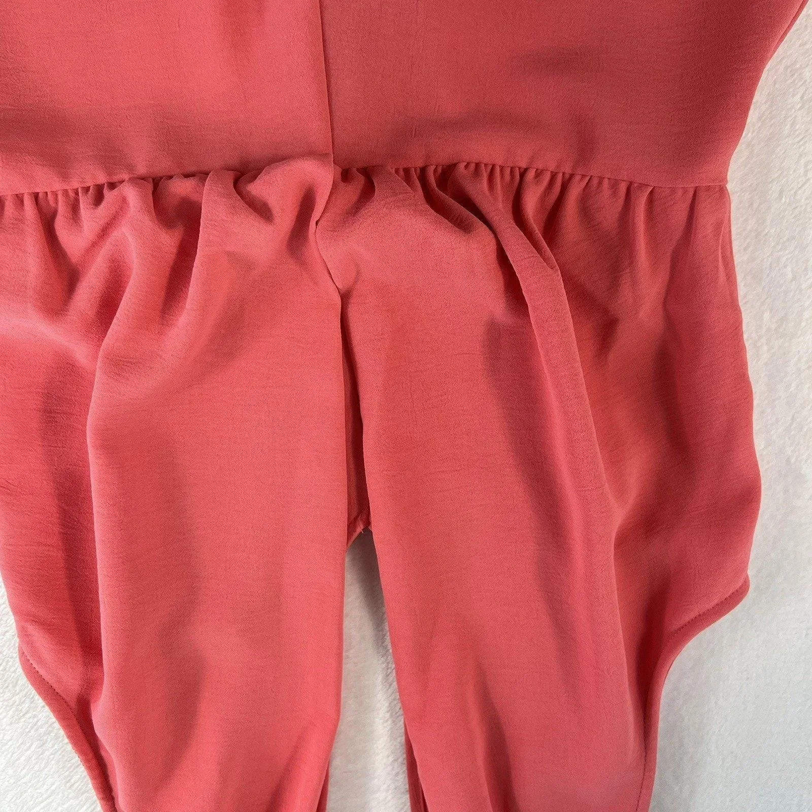 ZARA XS Romper Halter Neck Open Back Playsuit Jumpsuit Feminine Princess Ballet - Image 4