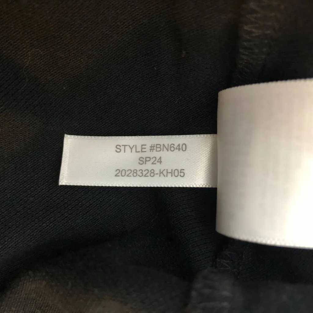 J Crew Piqué Polo Shirt For Women Short Sleeve Cotton Blend Stretch Black XL - Image 5