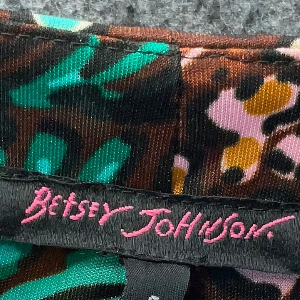 Vintage Betsey Johnson Runway 2000’s Y2K Bambi Deer Print Runway Dress Size 6 S - Image 5