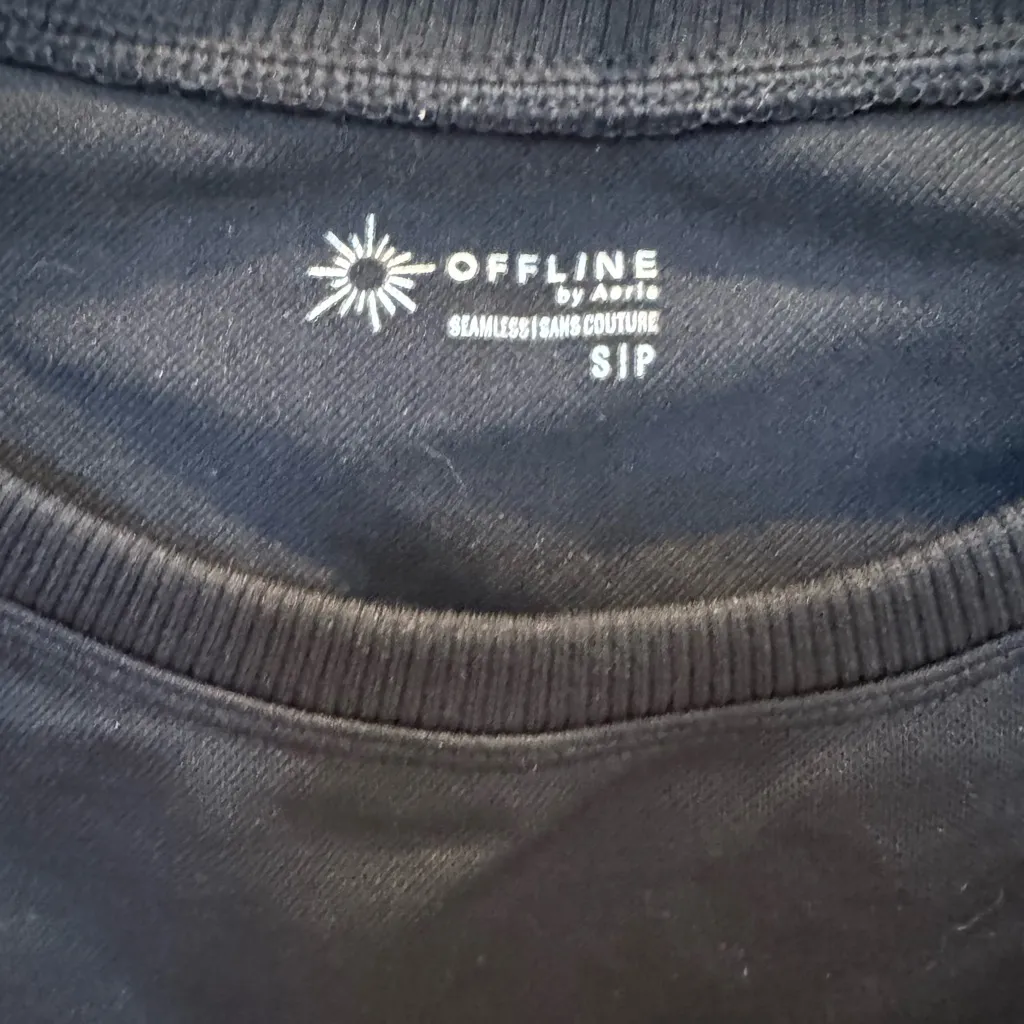 Aerie sidewalk seamless ribbed long sleeve - Image 3