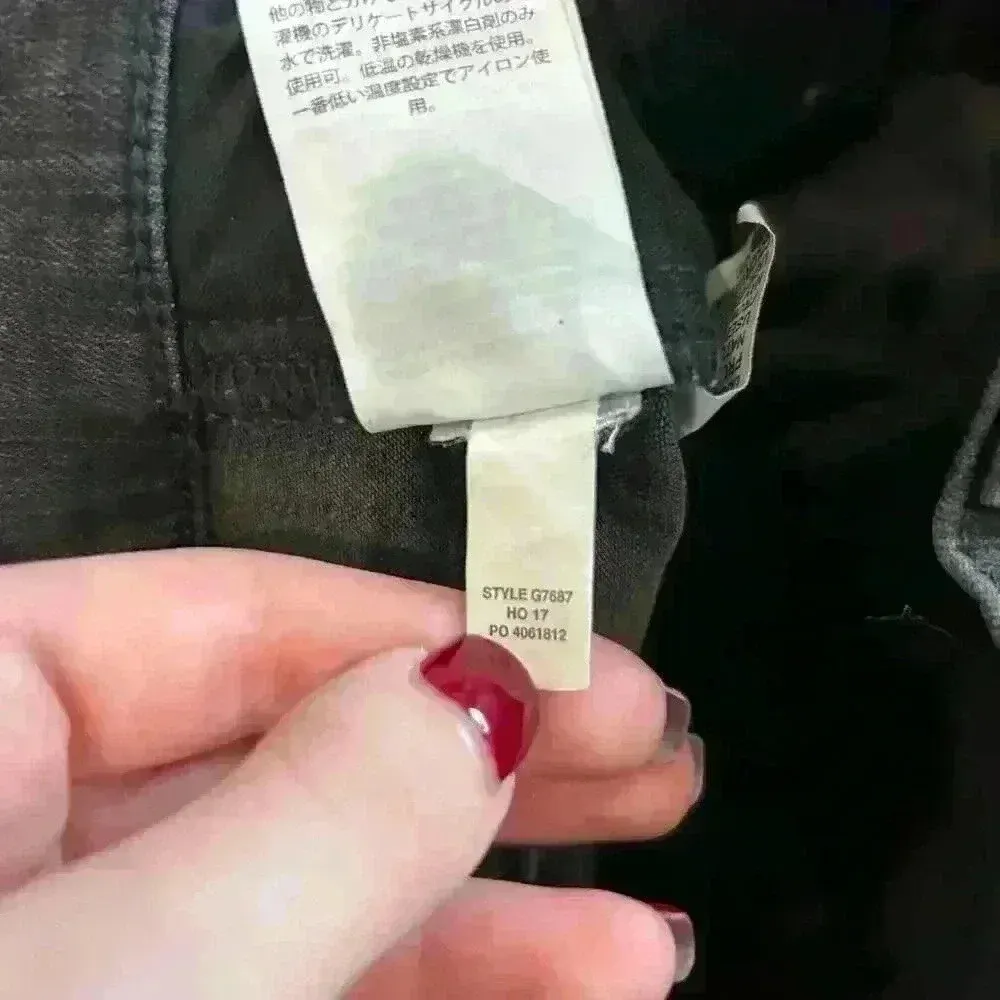 Madewell Cali Demi-Boot Jeans Asymmetrical Hem Edition Mid Rise Black Size 24 - Image 9