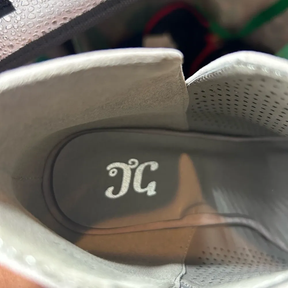 Journee Collection Wedge Booties Womens 11 Gray Andies Open Toe NEW - Image 8