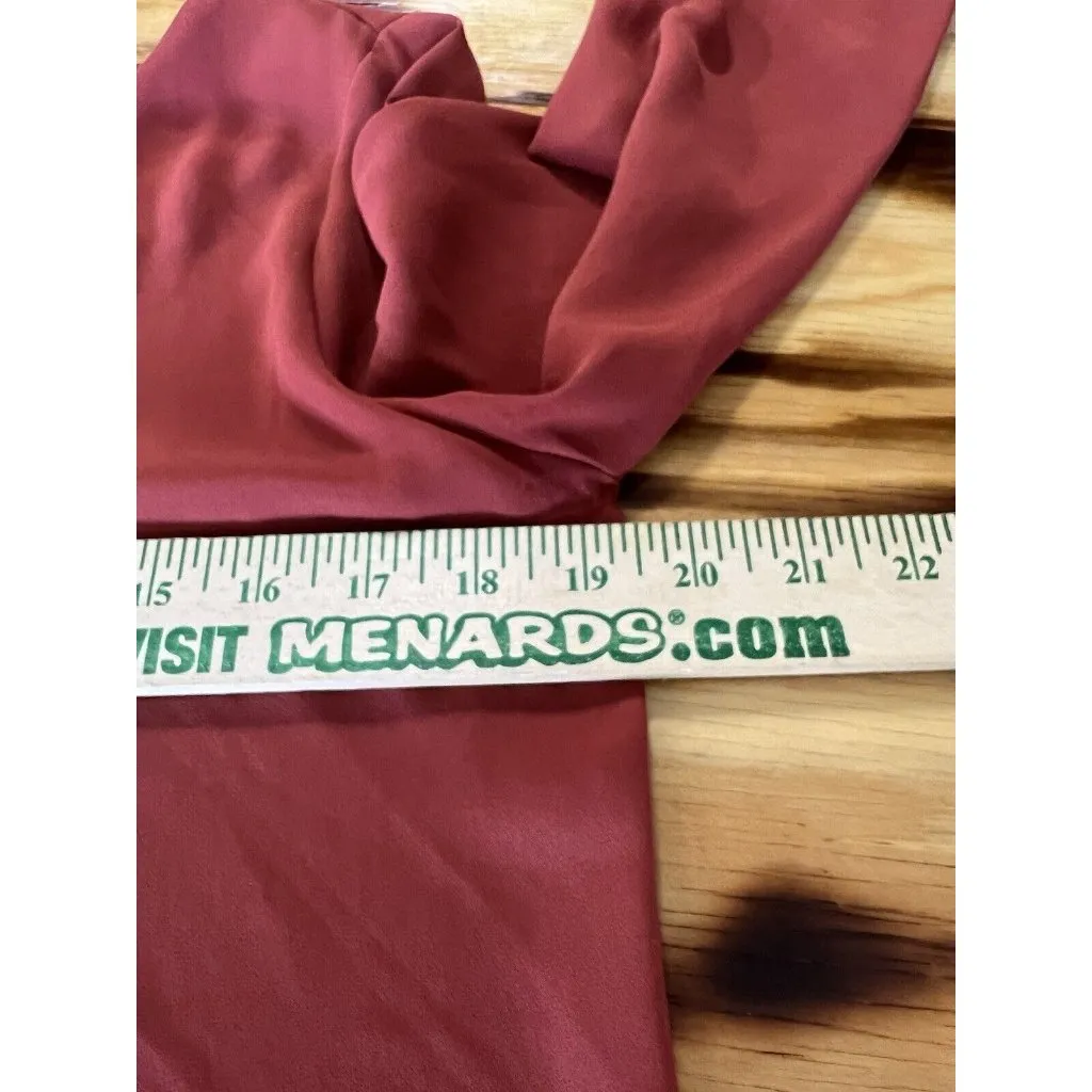 Pleione‎ Blouse Women Size XS Orange Office Work Career Academia Anthropologie - Image 11