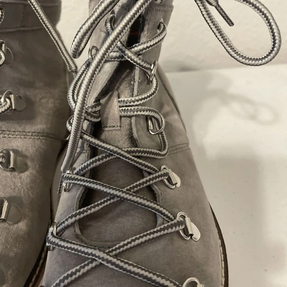 Roxy Spencir Alpine Collection Leather Hiking Trail Boot Gray Women’s Sz 9.5 EUC - Image 2