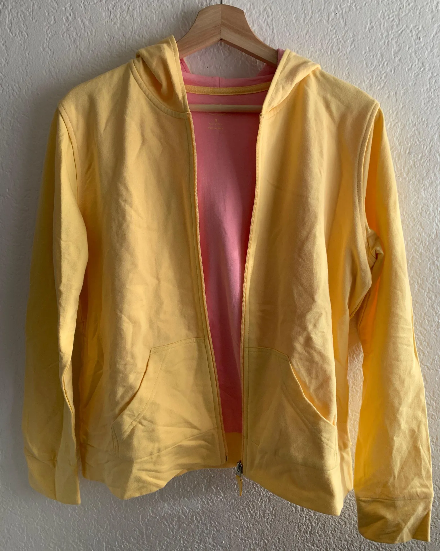 Talbots Yellow Zip up hoodie  - Image 2