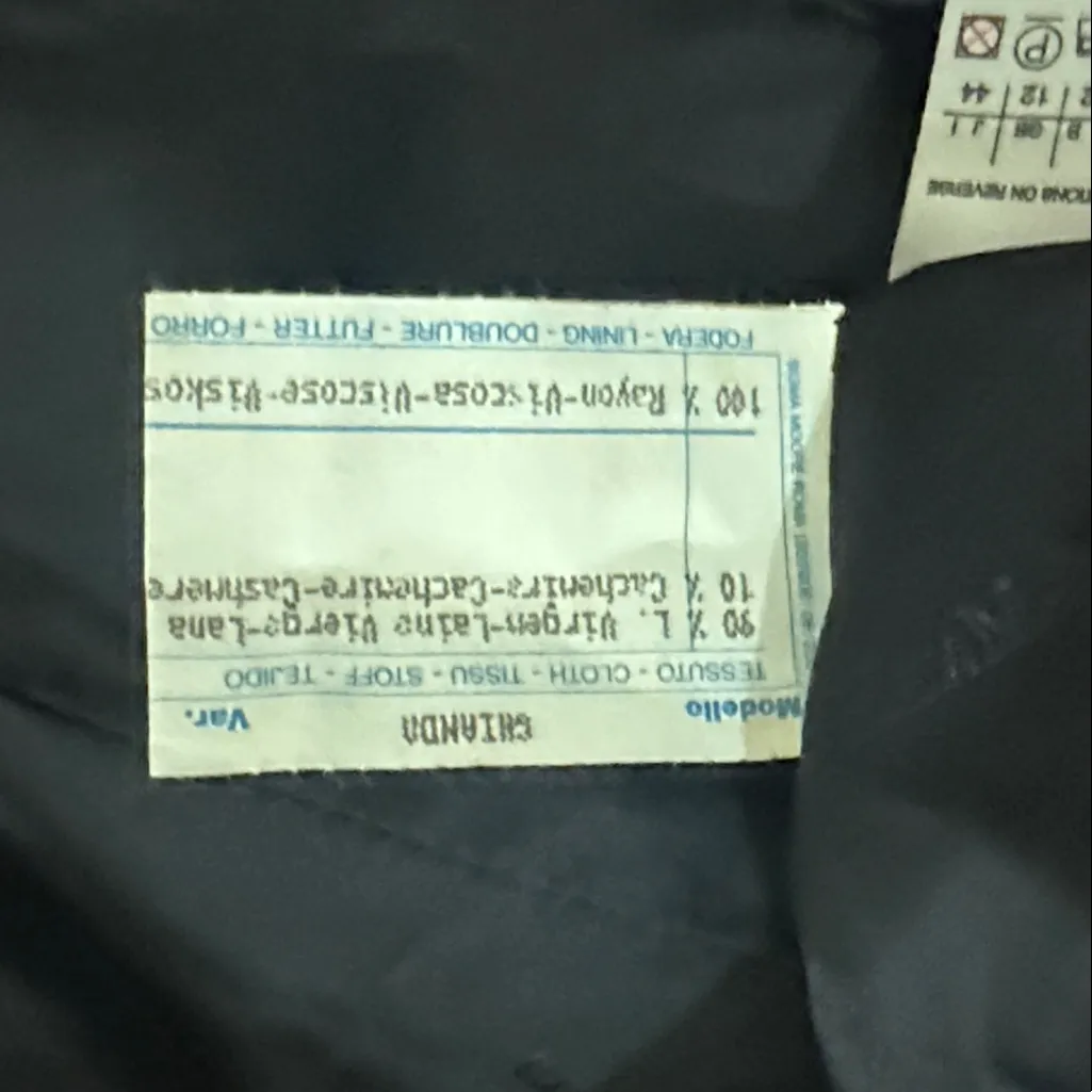 MaxMara Vintage Wool & Cashmere Jacket Sz 10 - Image 7