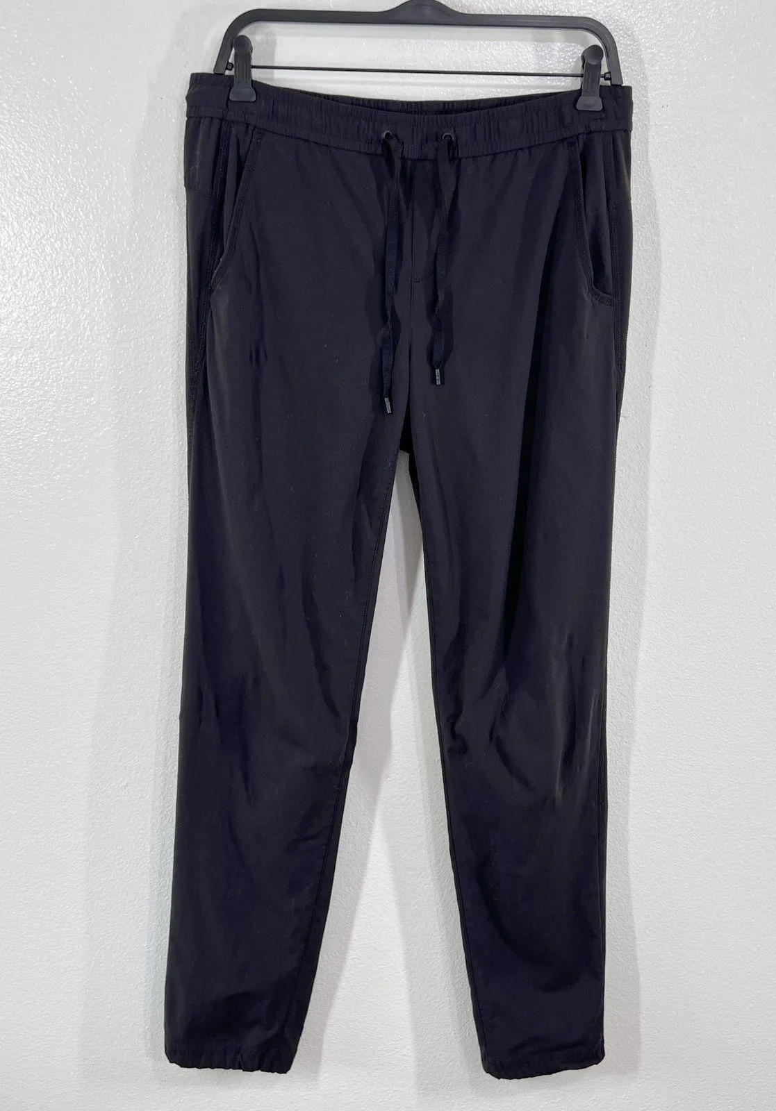Eddie Bauer Travex Horizon Pants Women's 8 Black Lounge Active Drawstring Casual - Image 3
