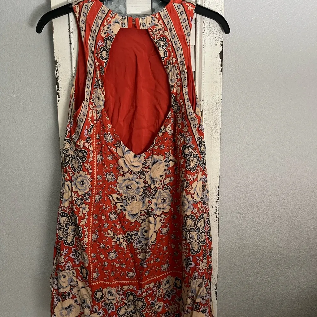 Urban Outfitters Ecote Guinevere open-back frock dress boho size small - Image 4