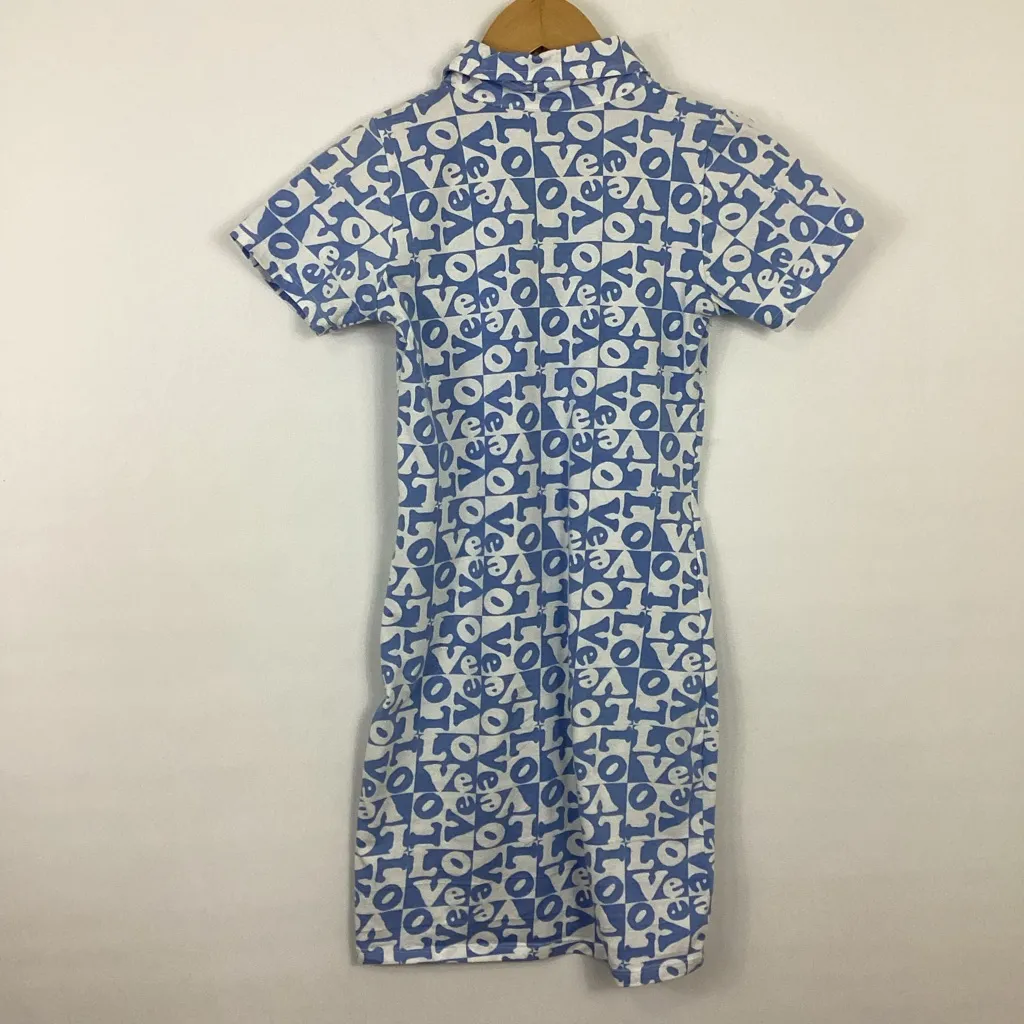 Motel Jeeves Love Checker Dress Size Small NWT - Image 4