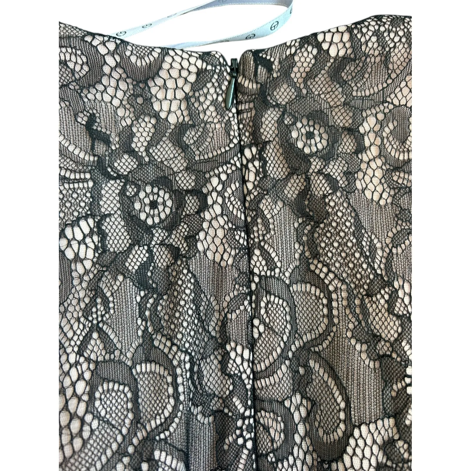 JS Collections Black Pink Lace Pleated Maxi Gown Formal Evening Dress - Image 14