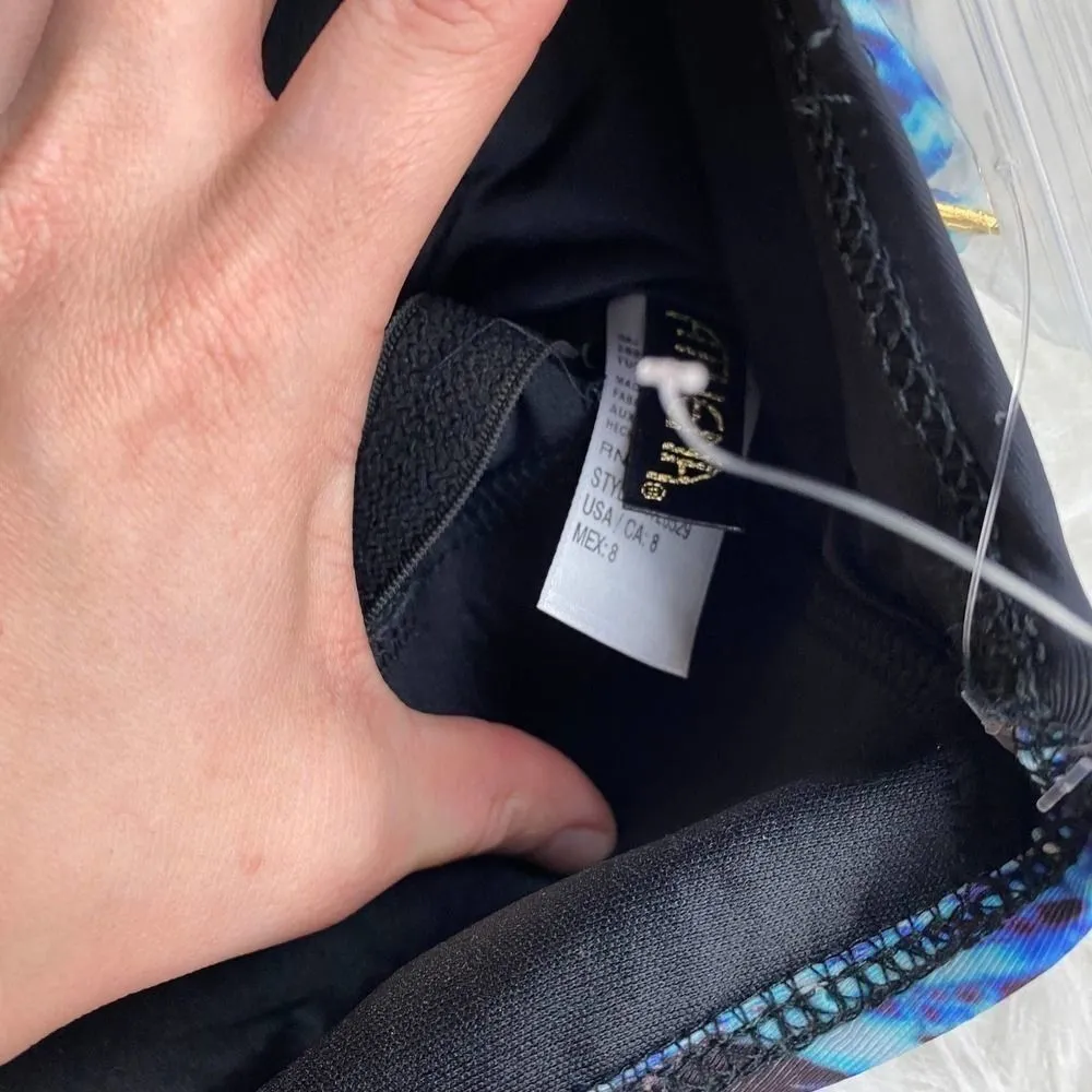 Athena Nordstorn Strapless One Piece Black Size 6 - Image 5