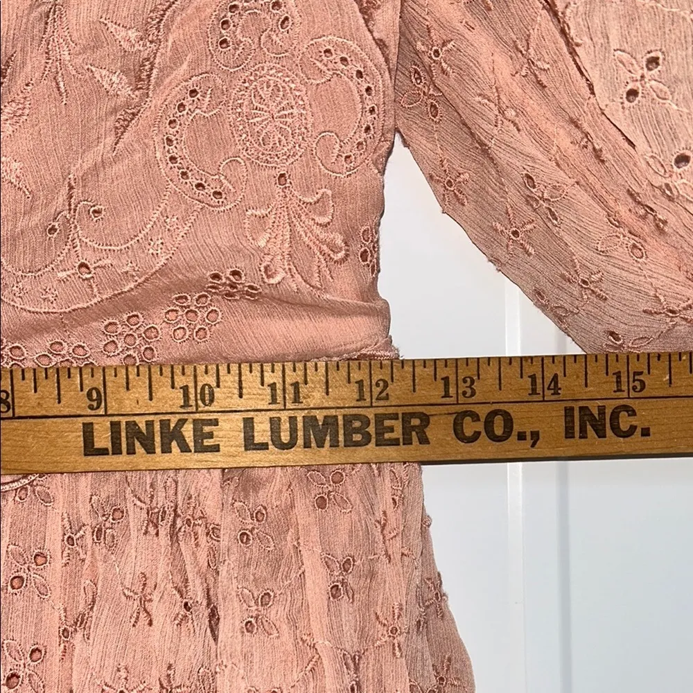 Free‎ People Malina Mini Dress Sun Blush Size X Small Nwot $168 - Image 10