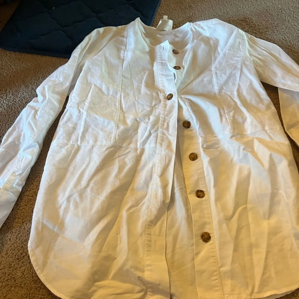 Sezane white button down 36 - Image 11