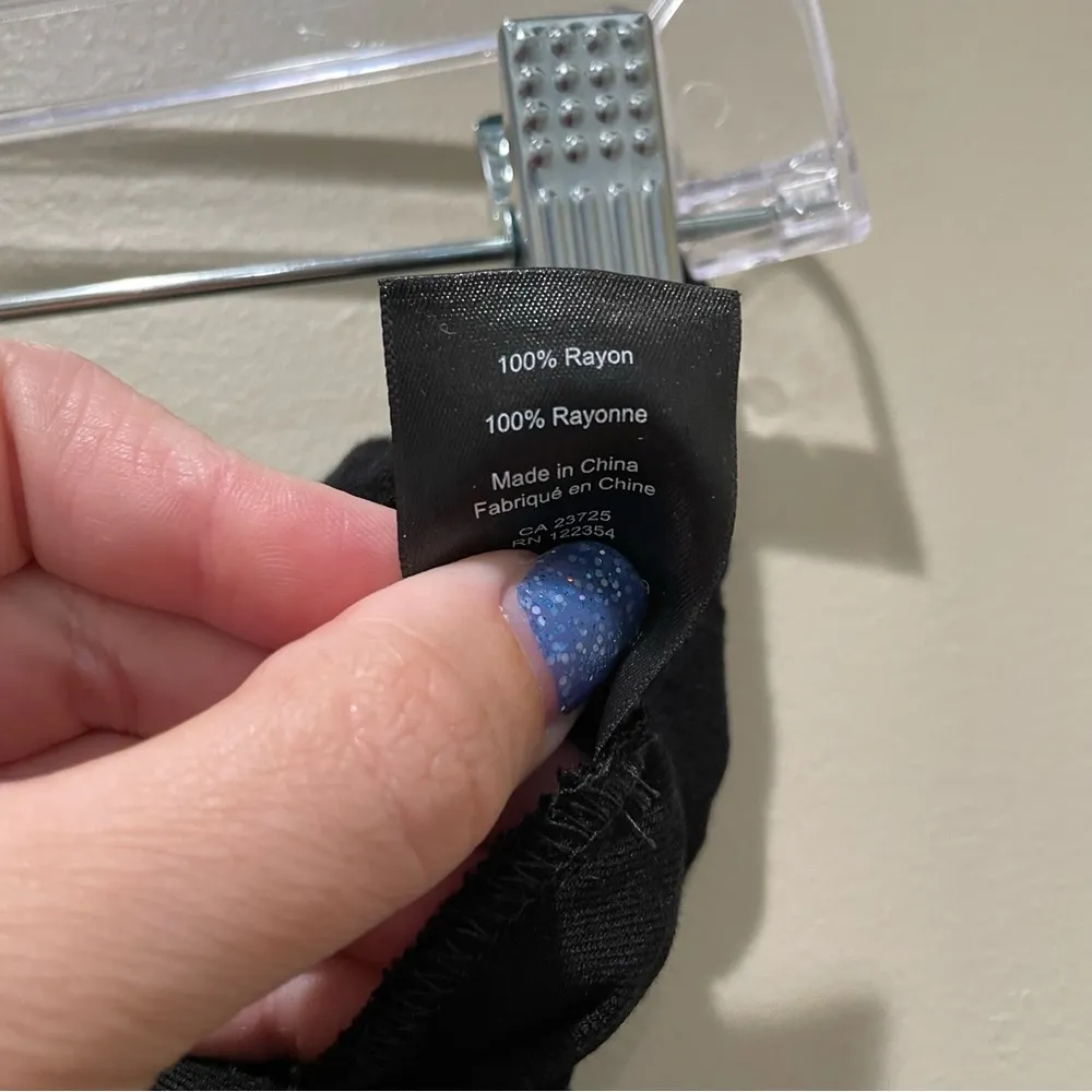 Talula Jogger Pants Black Size Medium - Image 6