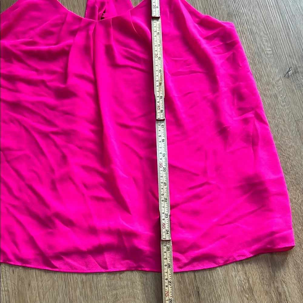 Naked Zebra Women's Fuscia Spaghetti Strap Tank Top Size Large - Image 3