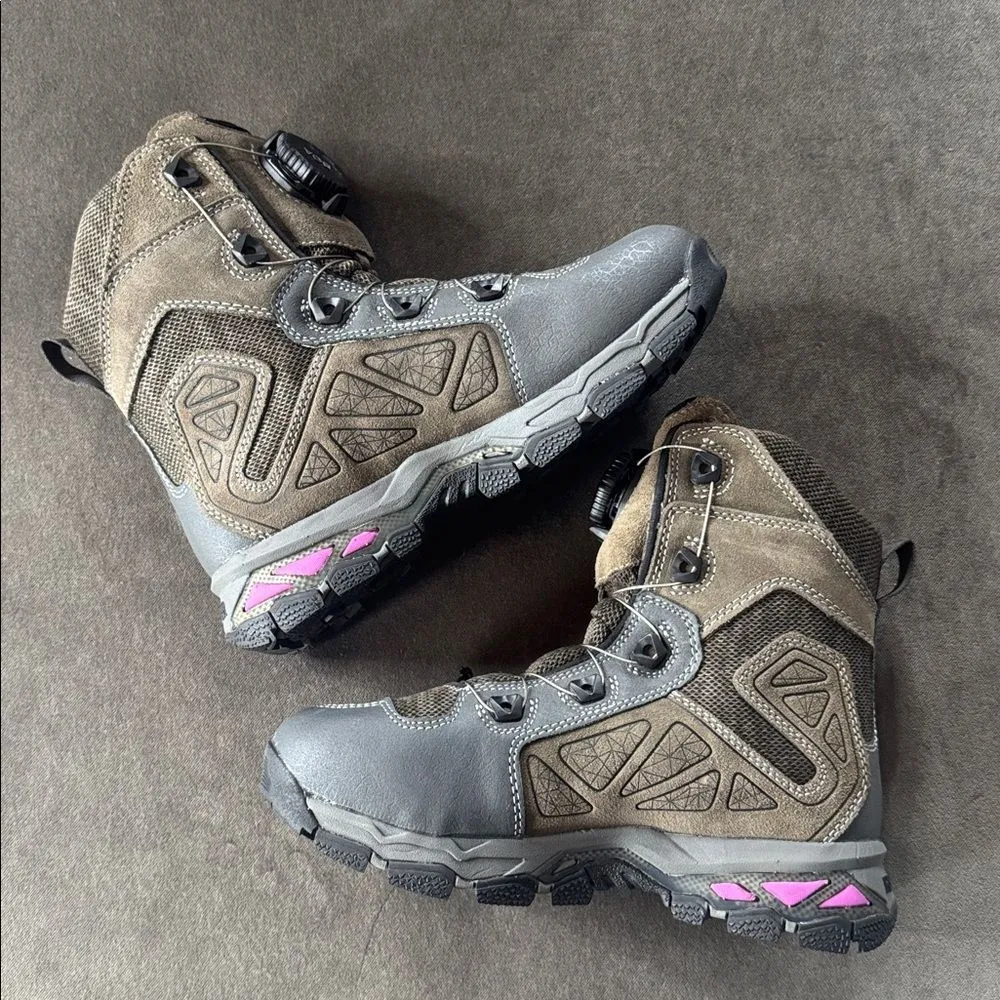 Women's Irish Setter Ravine BOA Insulated Hunting Hiking Boots Size 6 NEW Gray - Image 10