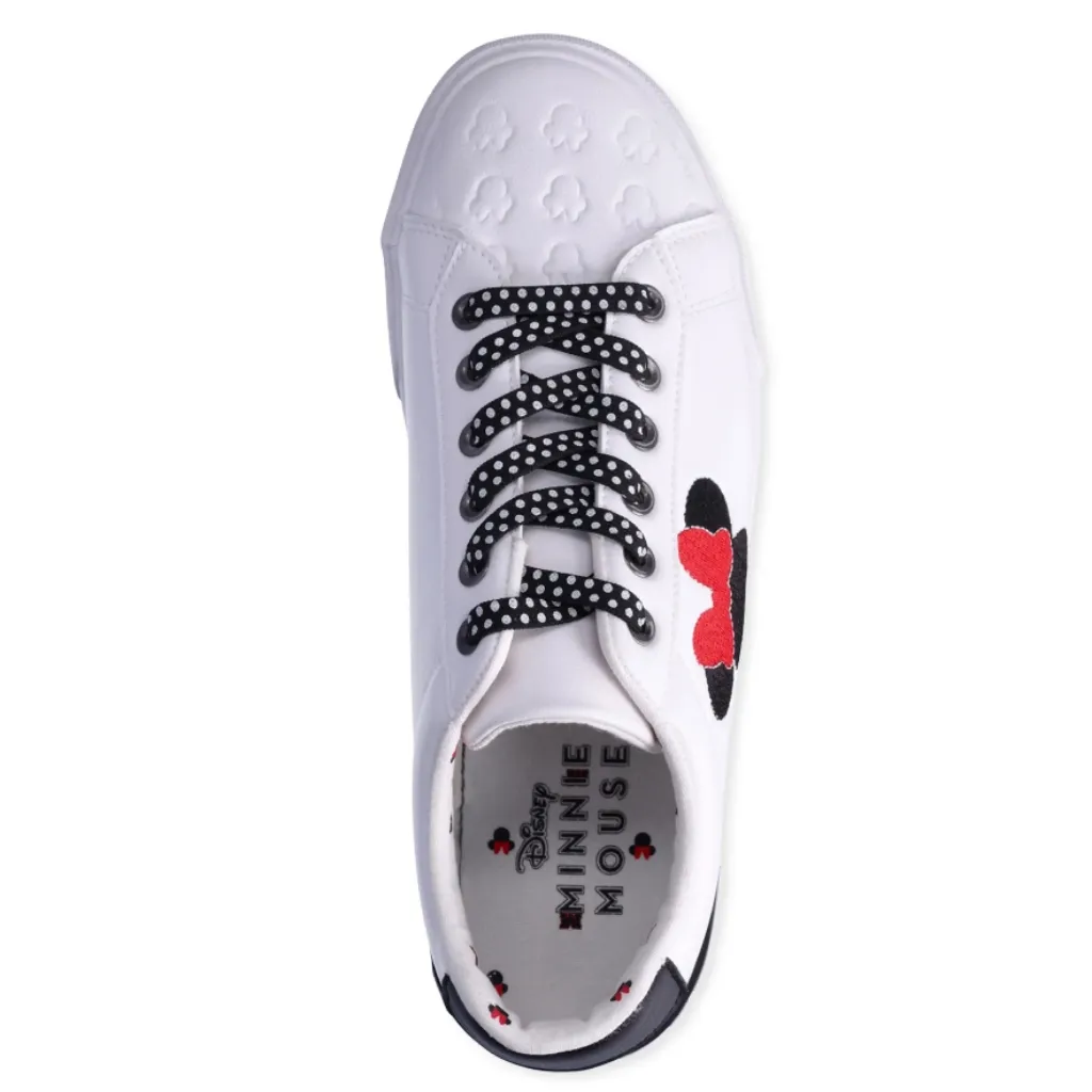 Minnie Mouse Womens 10 Shoes Sneakers Black White Red Disney Mickey NWT NEW - Image 7