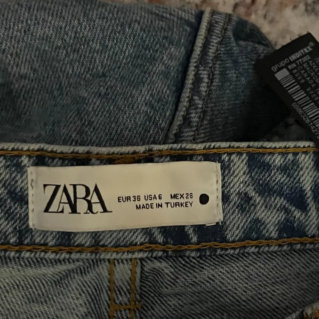 Zara Straight Leg Jeans - Image 3