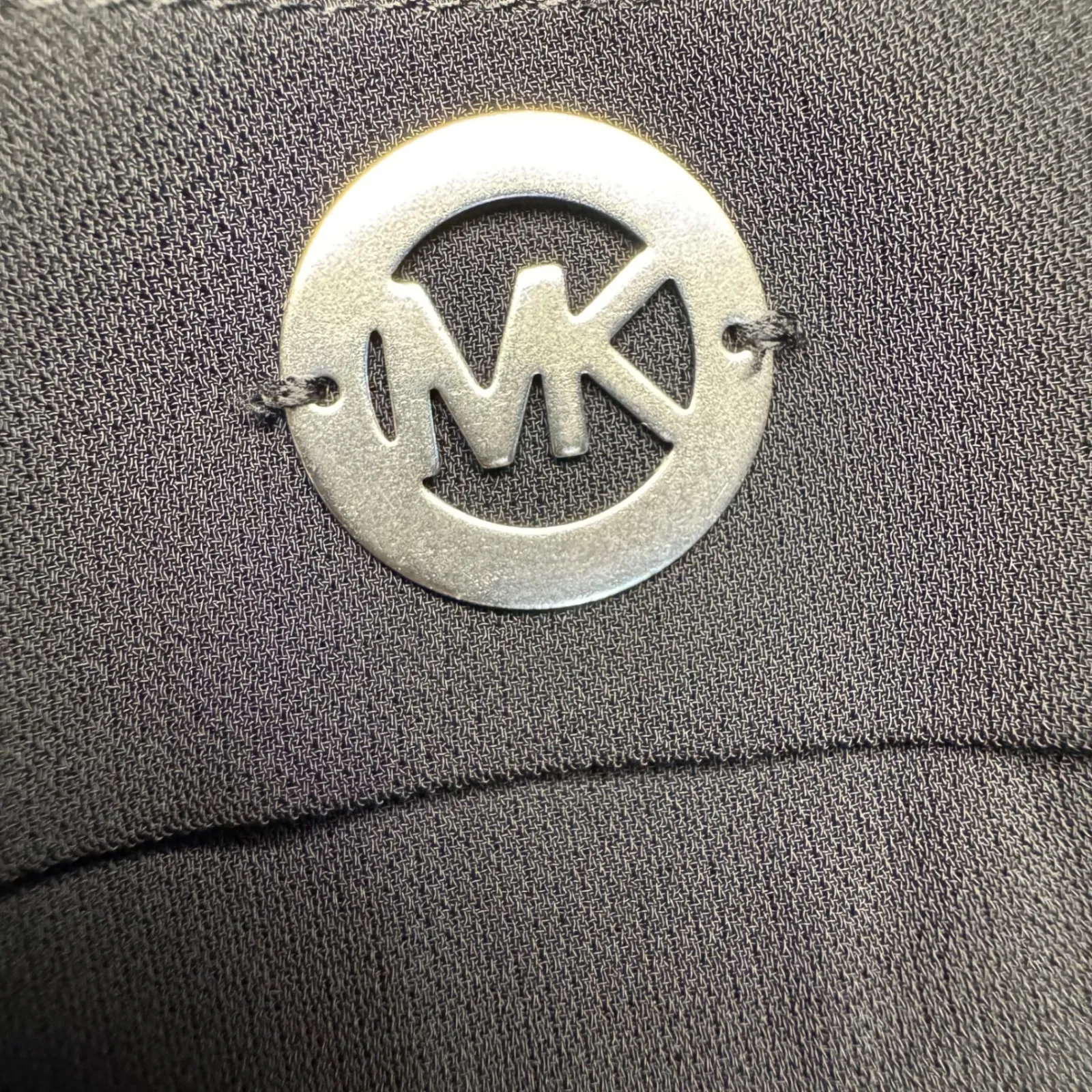 Michael Kors Striped Black White Sleeveless Top Tunic Hi‎ Lo Size M - Image 2